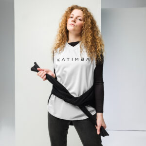 Recycled unisex basketball jersey